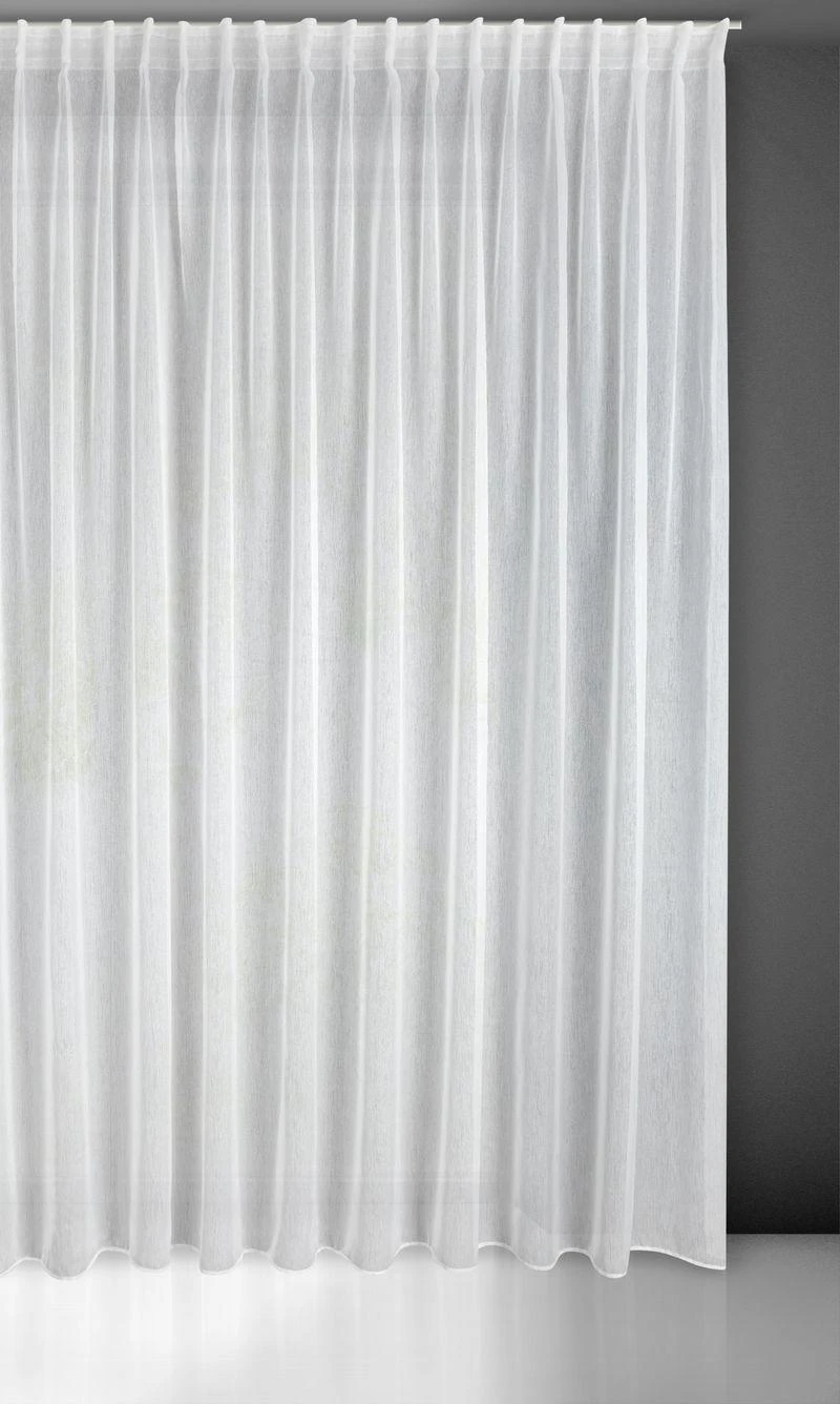 Eurofirany Dieninės užuolaidos BELISSA, baltos, 400×300 cm