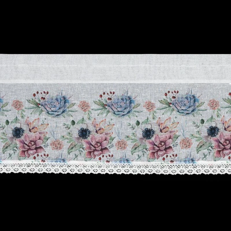 Eurofirany FIR/DORA/B+RÓŻ 30X150 Dieninės užuolaidos