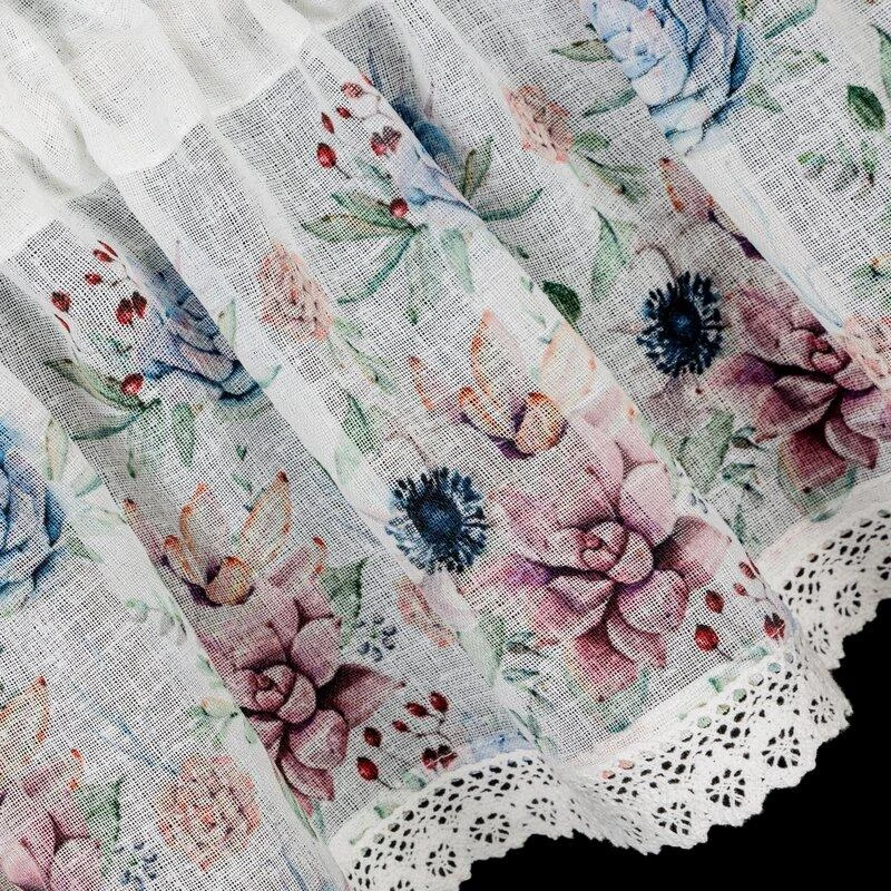 Eurofirany FIR/DORA/B+RÓŻ 30X150 Dieninės užuolaidos