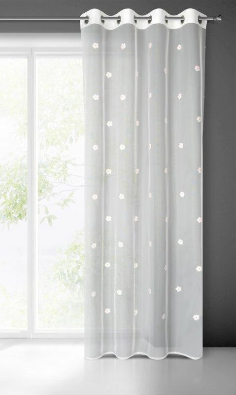 Eurofirany FIR/ELSA/B+ROŽINĖ 140X250 PERVEŽIMAS
