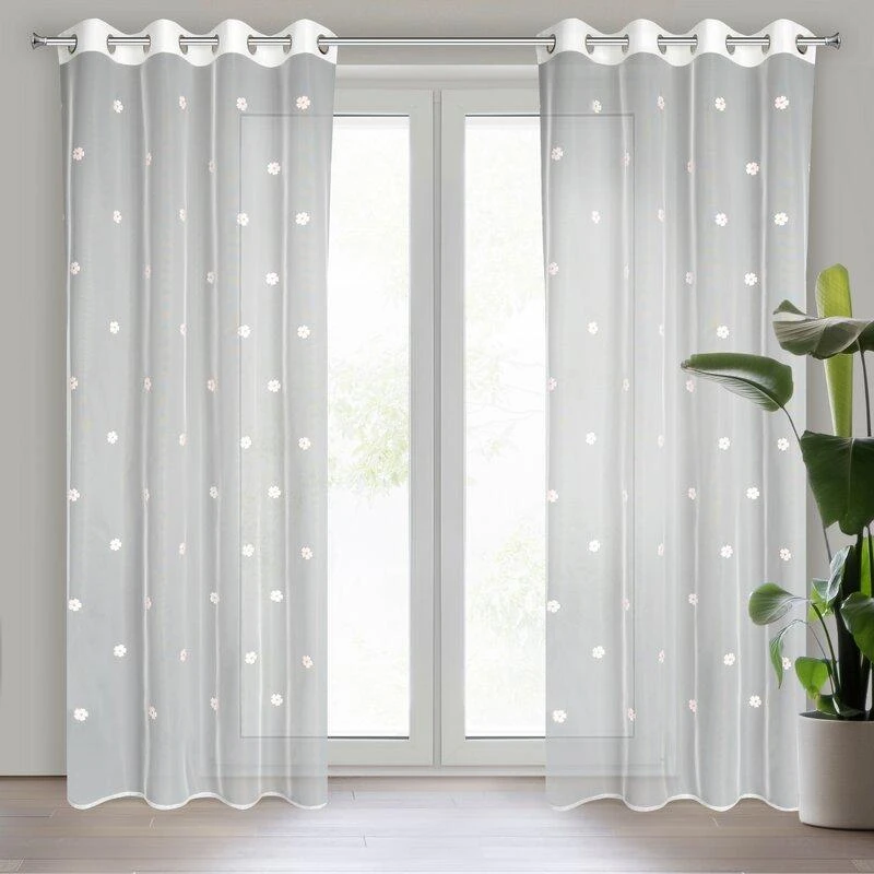 Eurofirany FIR/ELSA/B+ROŽINĖ 140X250 PERVEŽIMAS