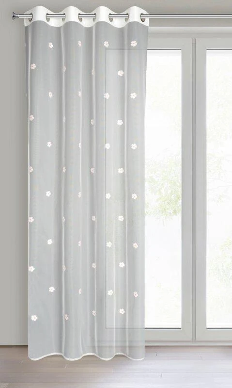 Eurofirany FIR/ELSA/B+ROŽINĖ 140X250 PERVEŽIMAS
