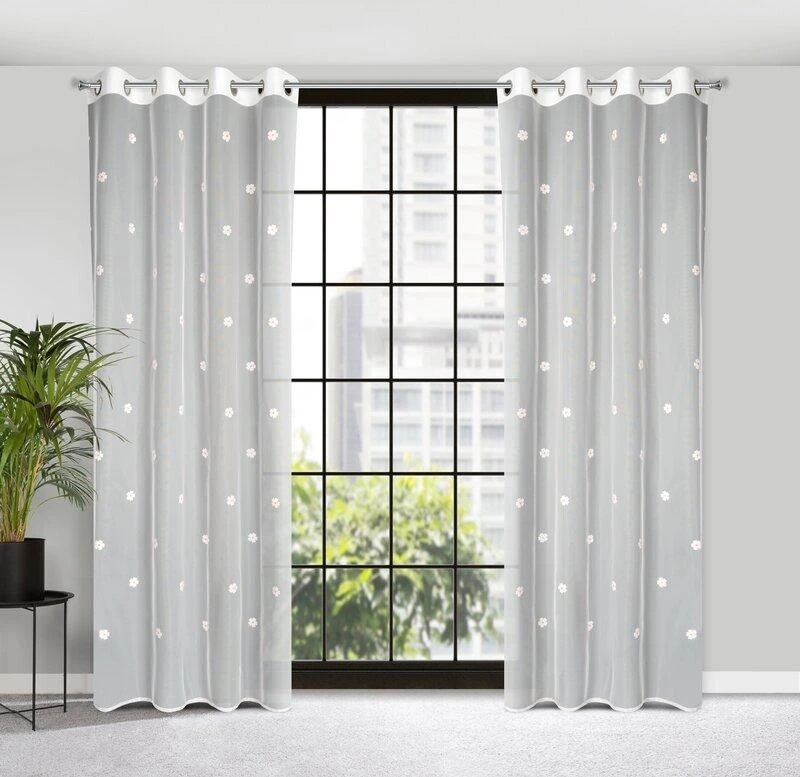 Eurofirany FIR/ELSA/B+ROŽINĖ 140X250 PERVEŽIMAS