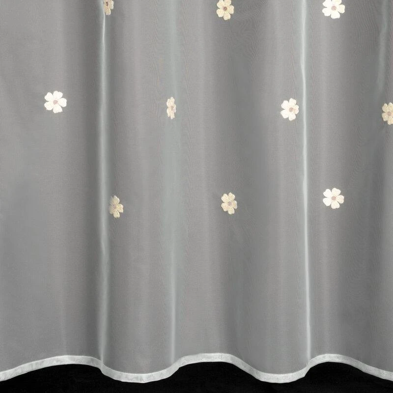 Eurofirany Euro užuolaidos FIR/ELSA/B+GELTONA 140X250 SKAIDRI
