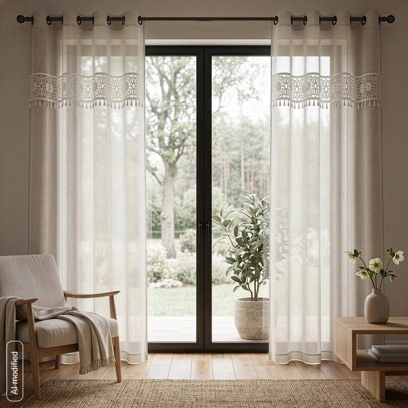 Eurofirany FIR/EVELINE/NATU 140X250 PRZEL