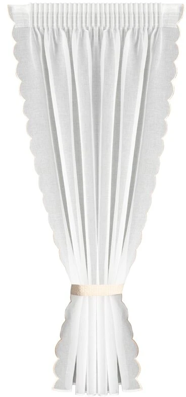 Eurofirany FIR/IRINA/B+SMĖLIO SPALVOS 140X180 T+PADĖKLAS