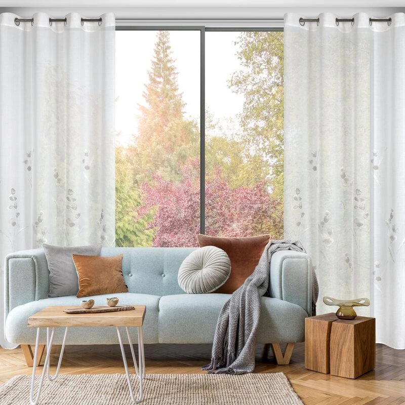 Eurofirany Eurocurtains FIR/ISABEL/B+BEIGE 140X250 TRANS