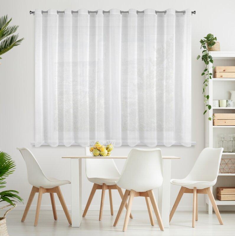 Eurofirany FIR / LUCY / B 400X150 TRANS Dieninės užuolaidos