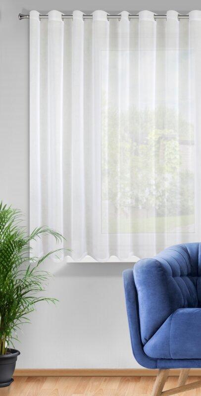 Eurofirany FIR / LUCY / B 400X150 TRANS Dieninės užuolaidos