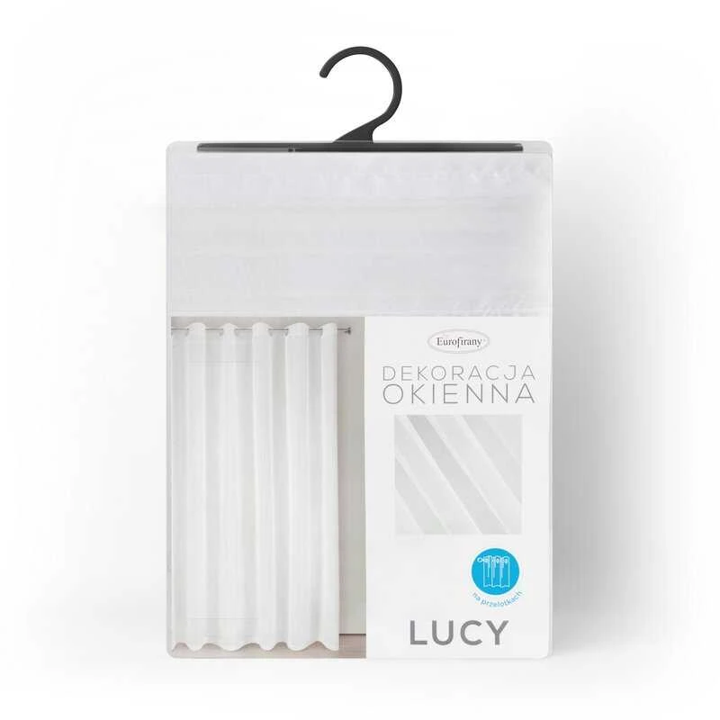 Eurofirany FIR / LUCY / B 400X250 TRANS Dieninės užuolaidos