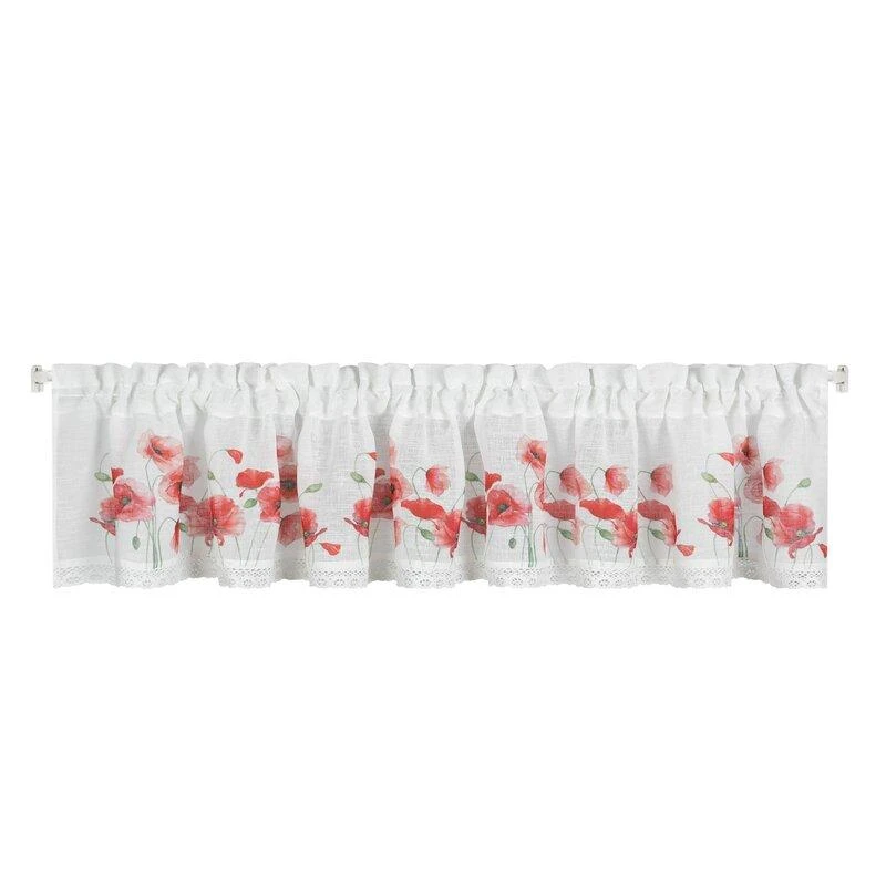Eurofirany FIR / MARI / B + RAUDONAS 30X150 TUNELIS Dieninės užuolaidos