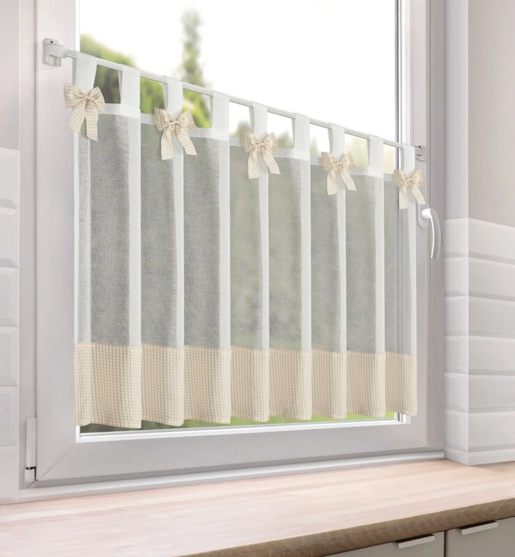 Eurofirany FIR/POLINA/B+BEŻ 70X150 VĖJAS
