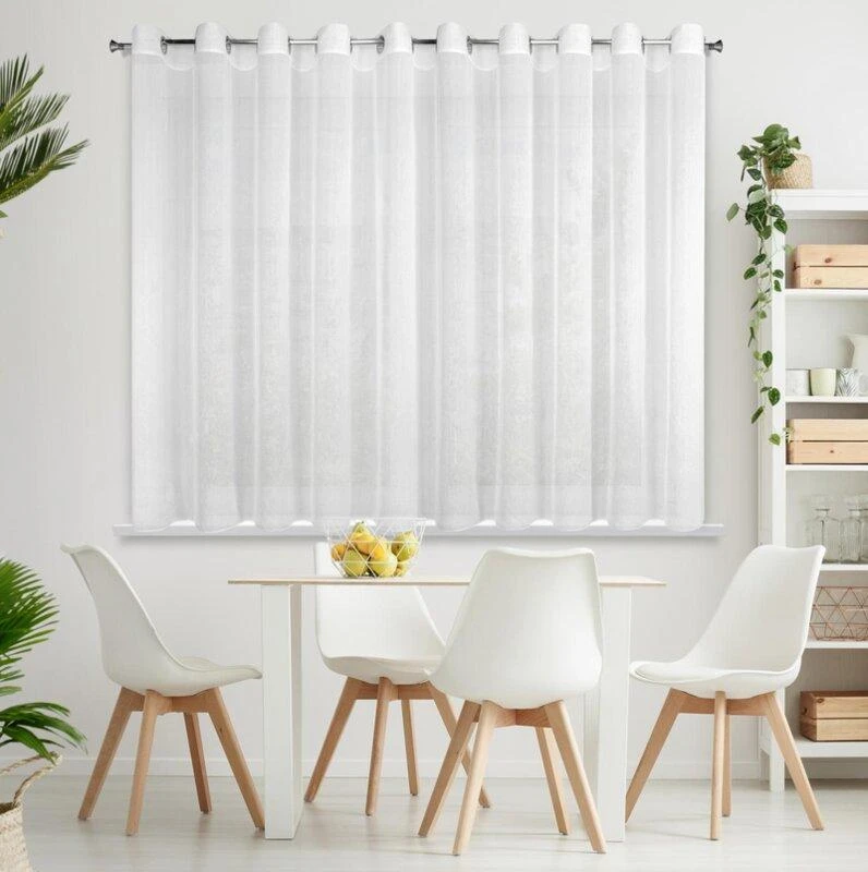 Eurofirany FIR / REBECCA / B 400X150 TRANS Dieninės užuolaidos