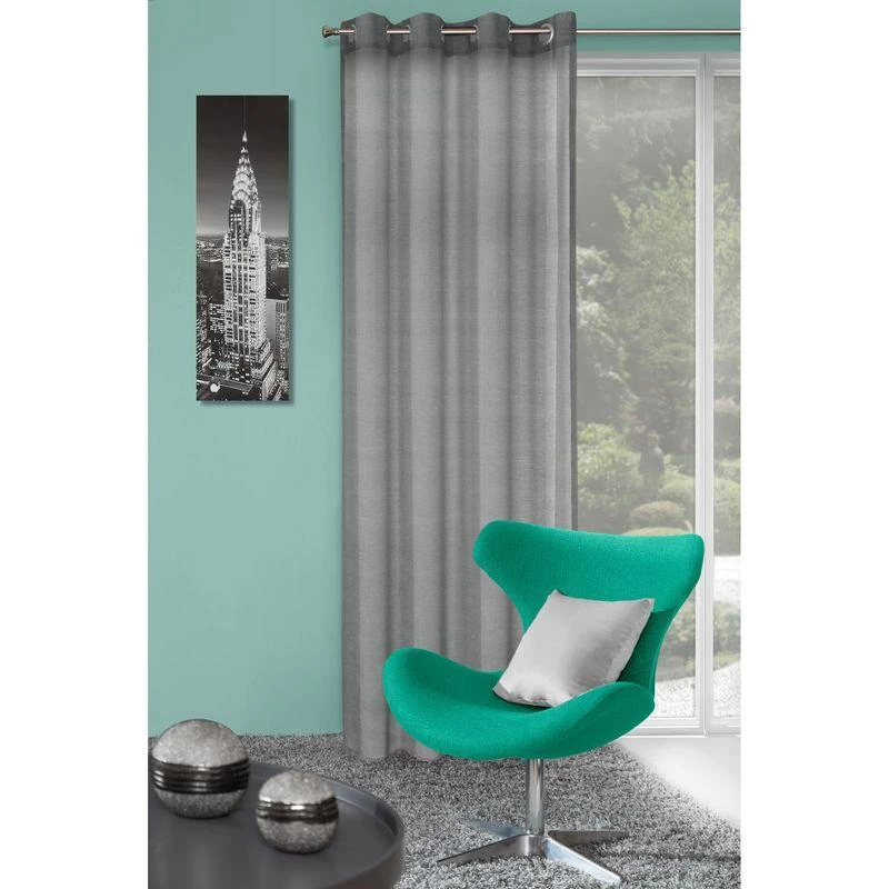 Eurofirany FIR / REBECCA / GR 140X250 TRANS Dieninės užuolaidos