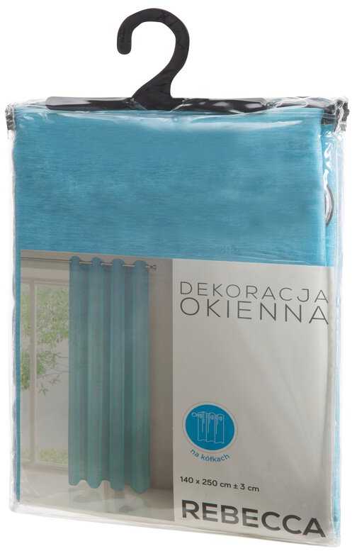 Eurofirany FIR / REBECCA / NIEB 140X250 TRANS Dieninės užuolaidos