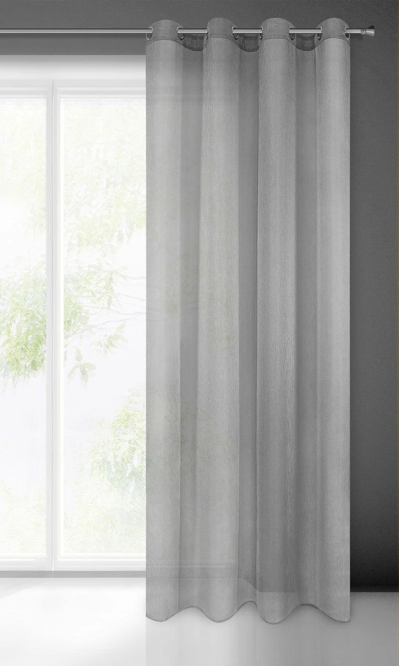 Eurofirany FIR / REBECCA / STAL 140X250 TRANS Dieninės užuolaidos