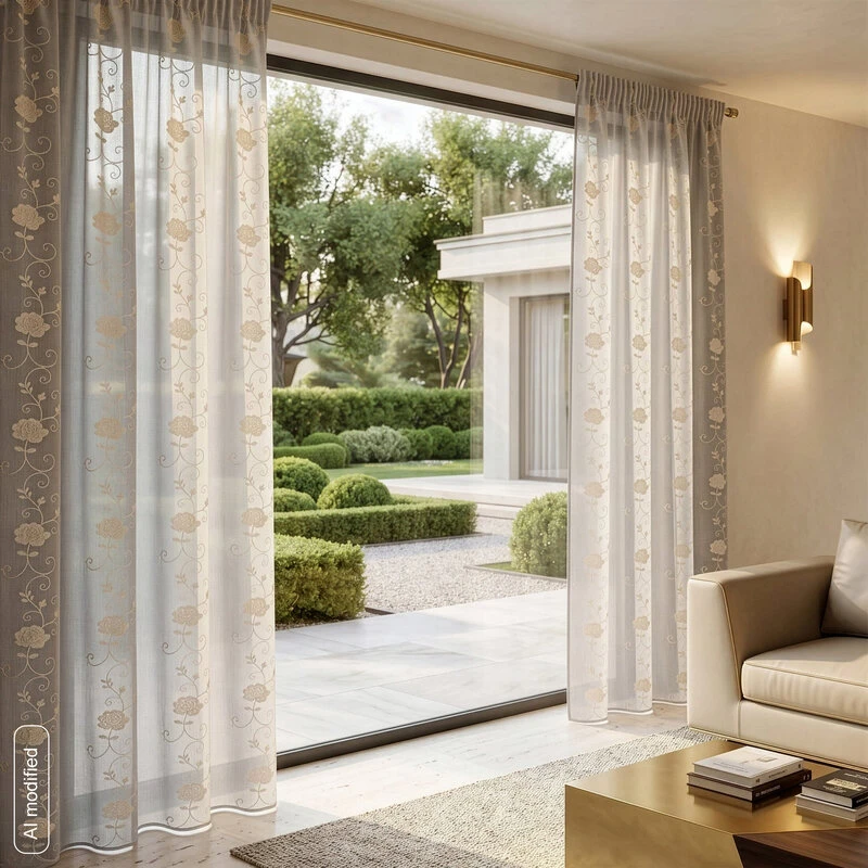 Eurofirany FIR/ROZALIA/B+SZ 140X270 T