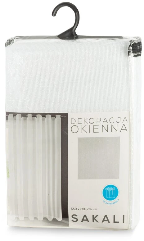 Eurofirany FIR / SAKALI / B 350X250 TRANS Dieninės užuolaidos