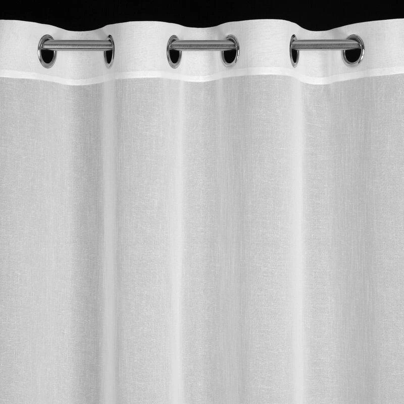 Eurofirany FIR / SANDRA / B 140X250 TRANS Dieninės užuolaidos