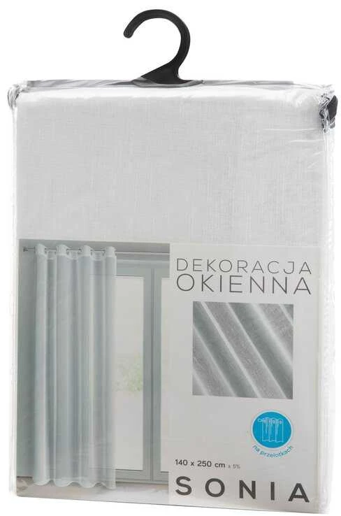 Eurofirany FIR / SONIA / B 140X250 TRANS Dieninės užuolaidos