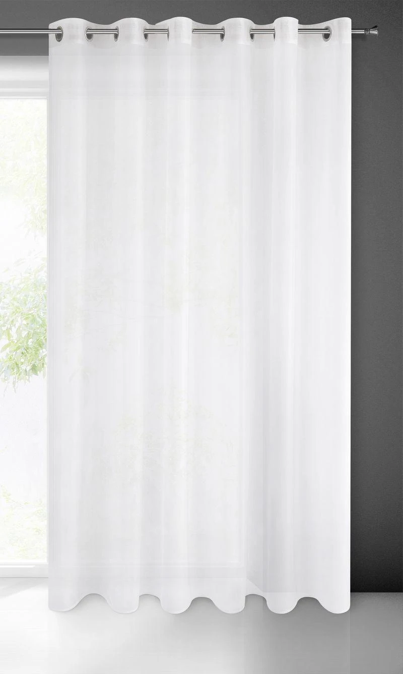 Eurofirany FIR / SYLVIA / B 350X250 TRANS Dieninės užuolaidos
