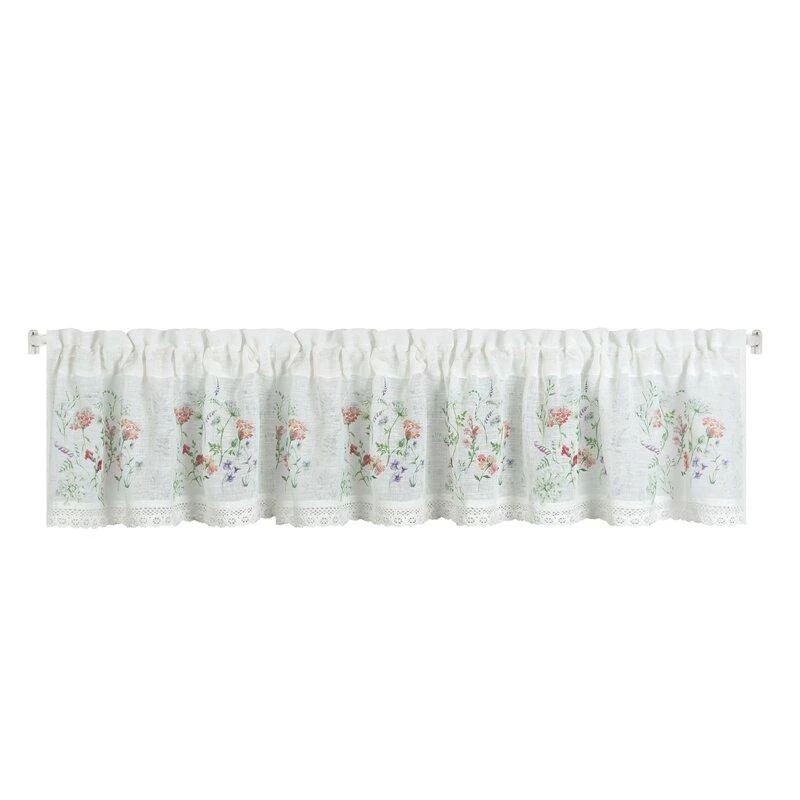 Eurofirany FIR / SYLWIA / B + RÓŻ 30X150 TUNELIS Dieninės užuolaidos