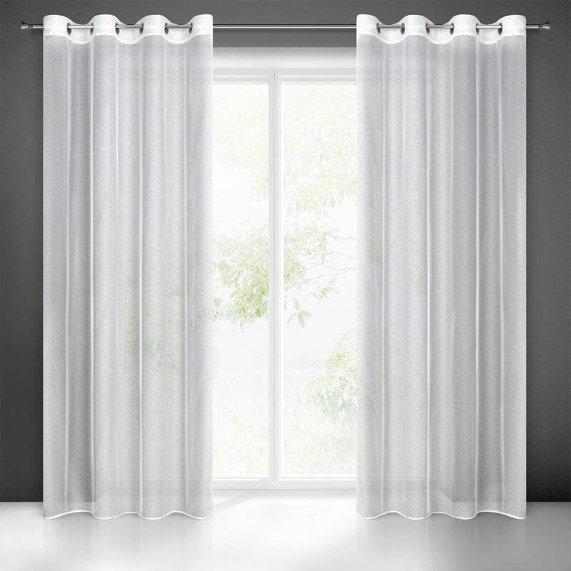 Eurofirany FIR / TAMINA / B 140X250 TRANS Dieninės užuolaidos