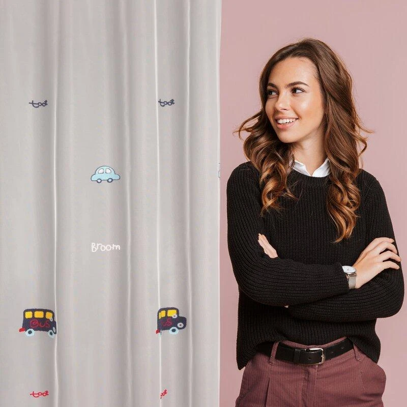 Eurofirany Eurocurtains FOR/ALVIN/B+NIE 140X250 TRANSPARENT