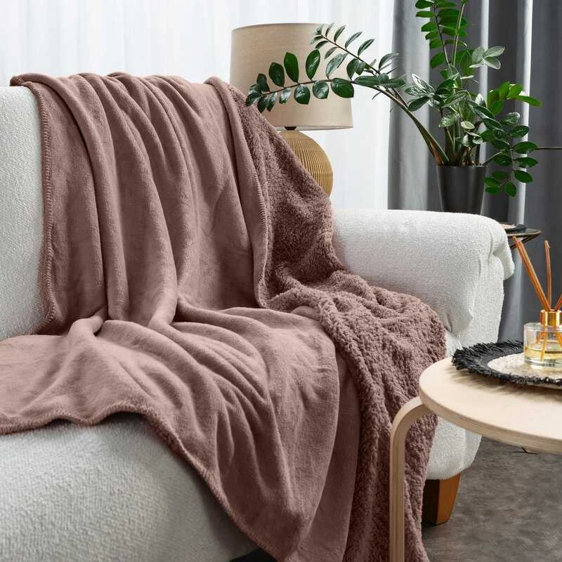 Eurofirany KILIMAS/TEDY/MOCHA 170X210 MOCHA