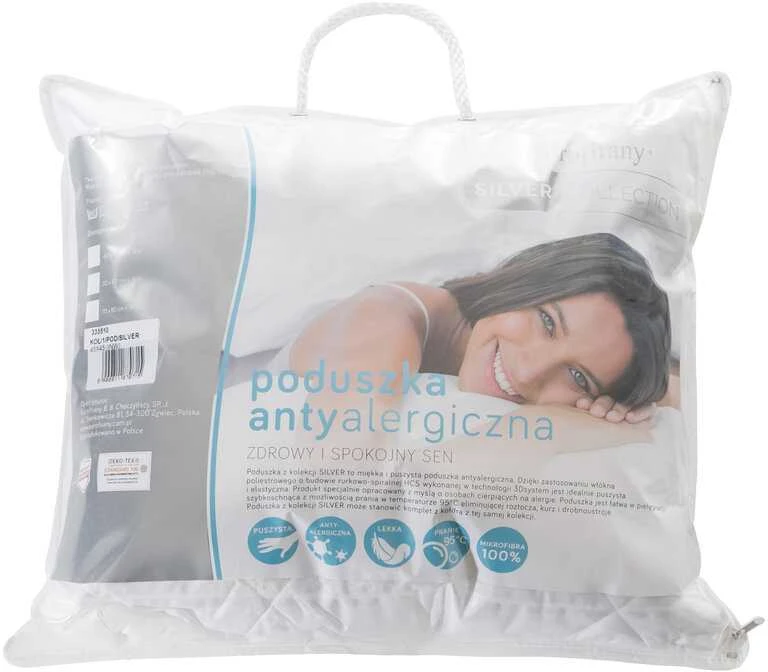 Eurofirany KOŁ/1/POD/Sidabrinis 50X60 Pagalvės užvalkalas