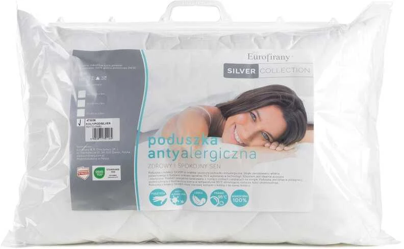 Eurofirany KOŁ/1/POD/Sidabrinis 50X70 Pagalvės užvalkalas