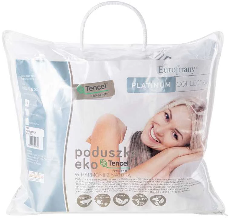 Eurofirany KOŁ/3/POD/PLATIN 40X40 Pagalvės užvalkalas