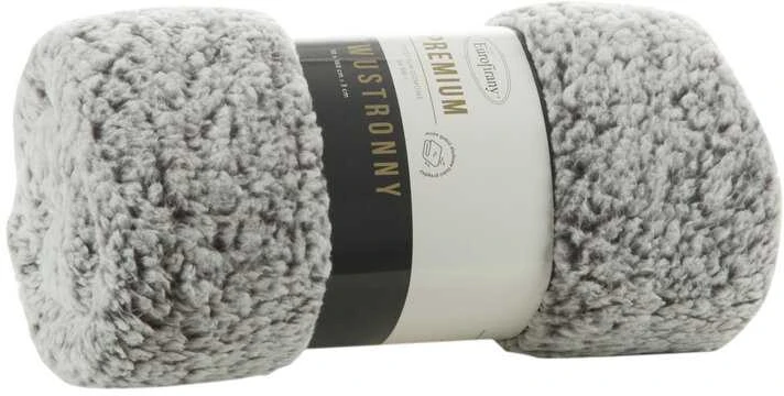 Pilka pūkuota antklodė Koala