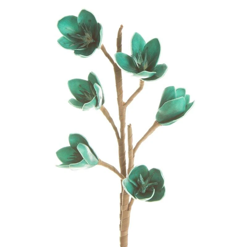 Eurofirany Euro užuolaidos KW / FLORE / 519 / CT 76X26 C.TURK (X6)