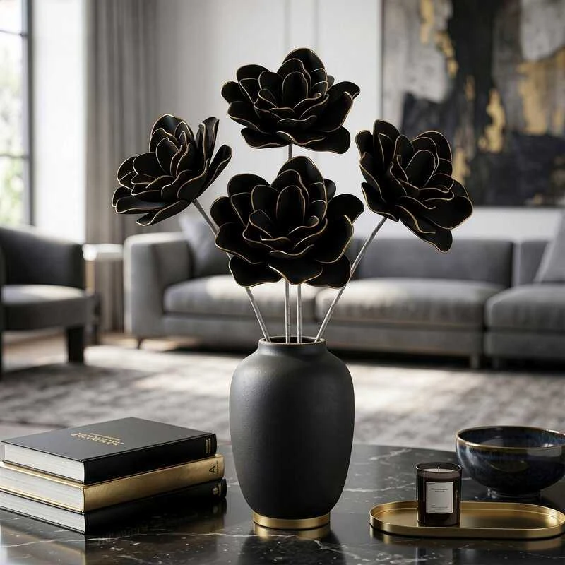 Eurofirany KW / FLORE / 683 / CZA CZAR + GOLD (X6)