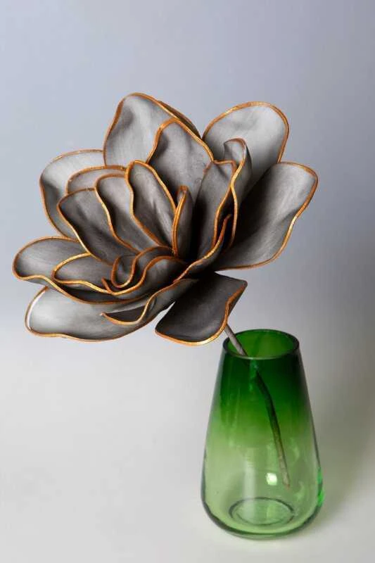 Eurofirany KW / FLORE / 683 / Sidabrinis Sidabrinis + GOLD (X6)