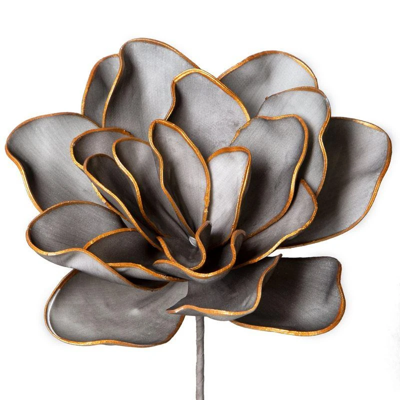 Eurofirany KW / FLORE / 683 / Sidabrinis Sidabrinis + GOLD (X6)
