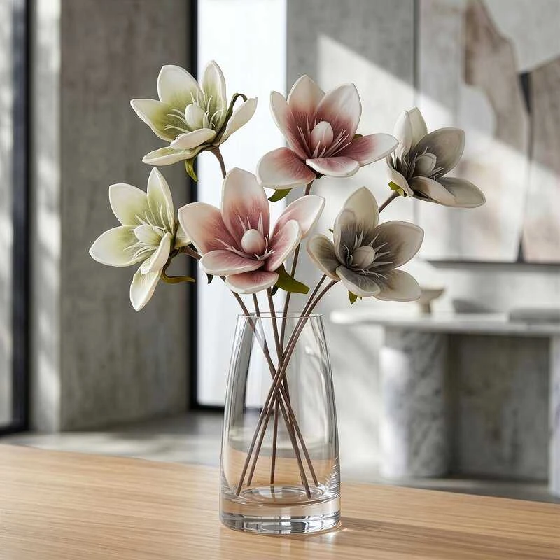 Eurofirany KW/FLORE/748/Rožinis ROSE+B