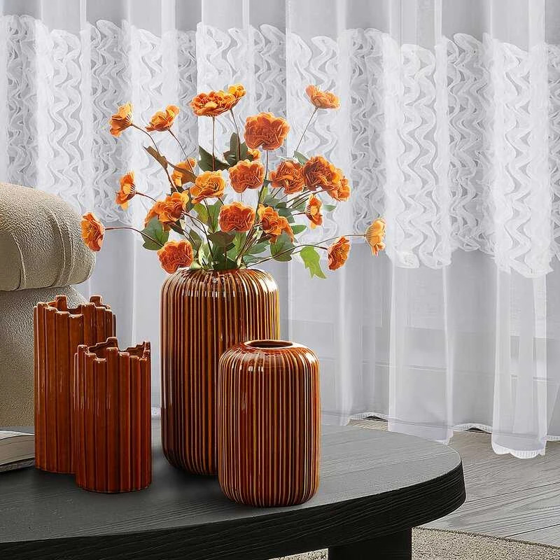 Eurofirany KW/FLORE/821/POM POMA+GELTONA