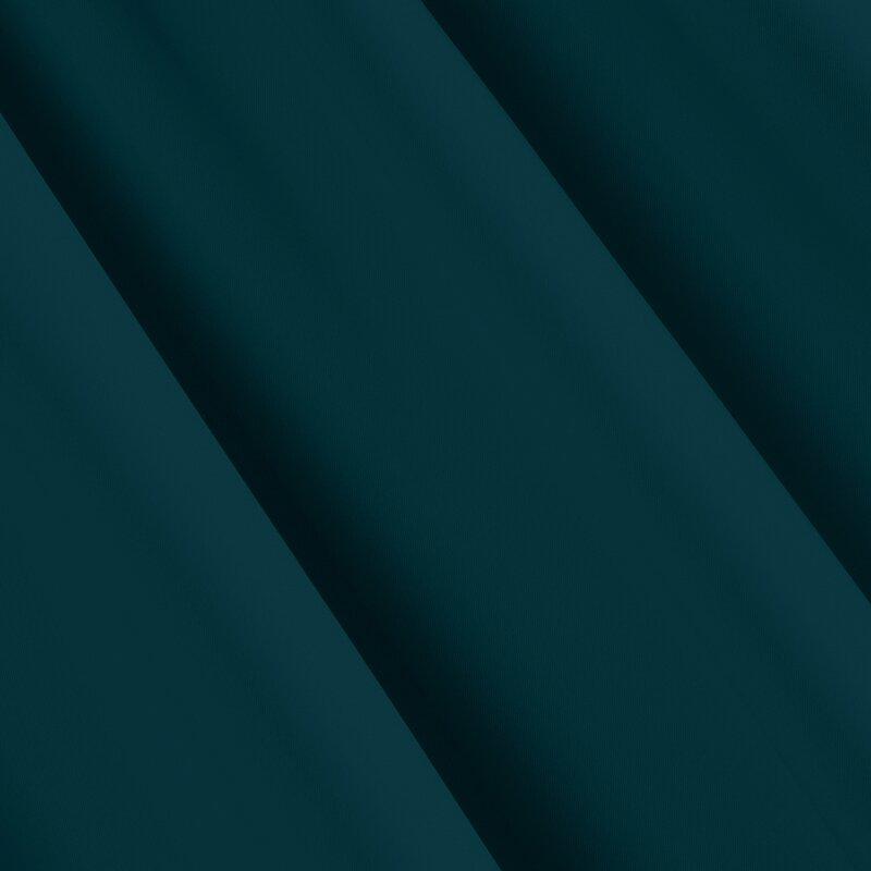 Eurofirany LOGAN blackout tipo temdanti naktinė užuolaida, 140X270 cm, kilpos / žiedai, spalva: turkio