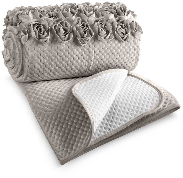 Eurofirany MH/CHON/ROSES 220X240 BEŻ Lovatiesė