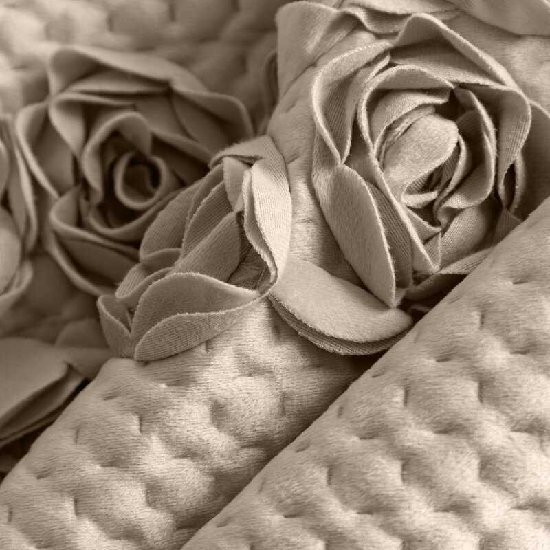 Eurofirany MH/CHON/ROSES 220X240 C.BEŻ Lovatiesė