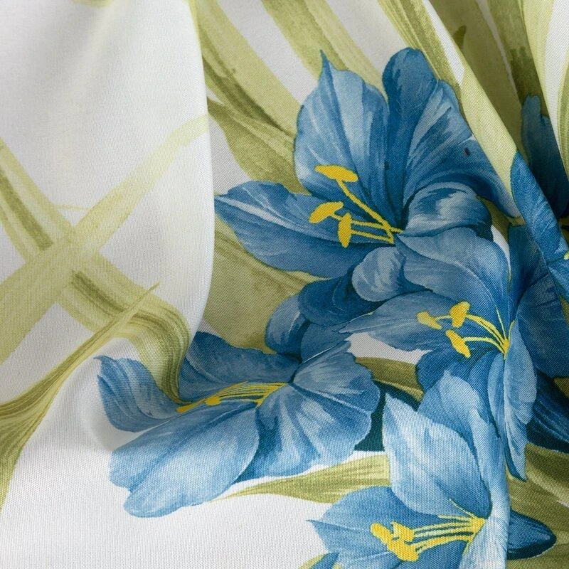 Eurofirany PAŠARAI / MARI / B + MĖLYNA 140X250 TRANS