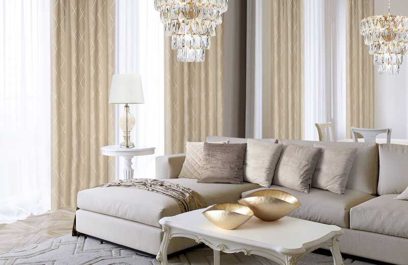Eurofirany Bėžinė aksominė užuolaida, 140x250 cm, paruošta naudojimui su metalinėmis kilpomis, šviesos blokavimas iki 75%, namų langų dekoras, elegantiška kambario puošmena