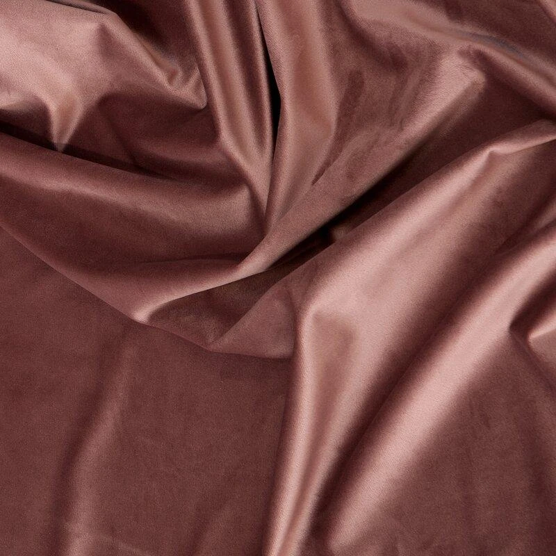 Eurofirany PIERRE CARDIN SIBEL Naktinė užuolaida iš minkšto aksomo, 260 g/m2, 140X270 cm, juosta / tunelis / kabliukai, spalva: rožinė