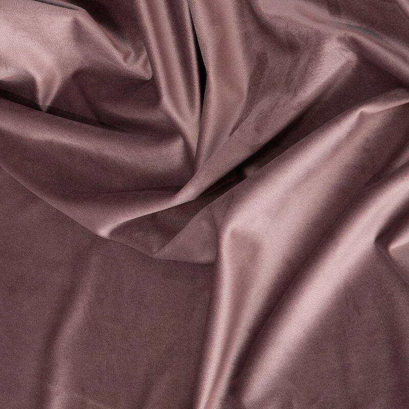 Eurofirany PIERRE CARDIN SIBEL Naktinė užuolaida iš minkšto aksomo, 260 g/m2, 140X270 cm, juosta / tunelis / kabliukai, spalva: pudrinė
