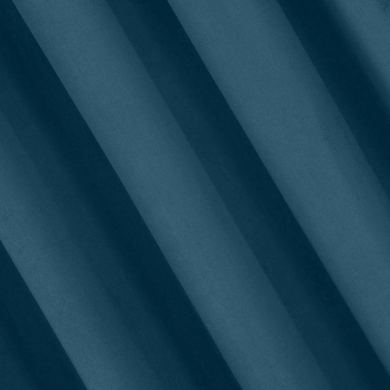 Eurofirany PIERRE CARDIN SIBEL Naktinė užuolaida iš minkšto aksomo, 260 g/m2, 140X270 cm, juosta / tunelis / kabliukai, spalva: tamsiai mėlyna