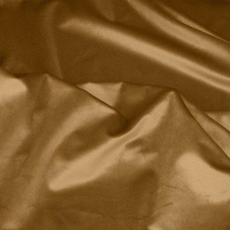 Eurofirany PIERRE CARDIN SIBEL Naktinė užuolaida iš minkšto aksomo, 260 g/m2, 140X270 cm, juosta / tunelis / kabliukai, spalva: auksinė