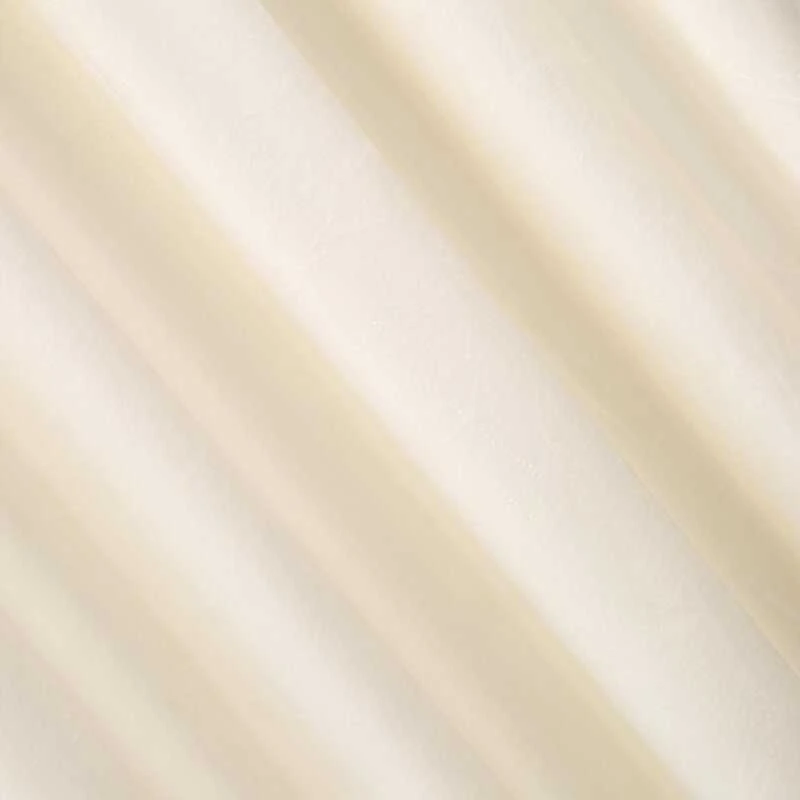 Eurofirany PIERRE CARDIN SIBEL Naktinė užuolaida iš minkšto aksomo, 260 g/m2, 140X270 cm, juosta / tunelis / kabliukai, spalva: kreminė