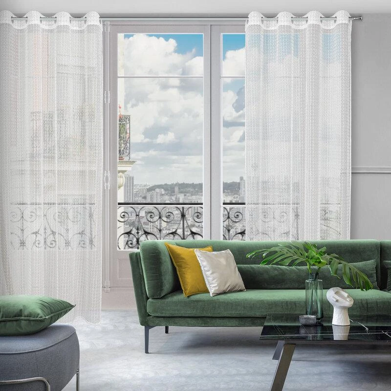Eurofirany RANGE / LARA / B 140X250 TRANS